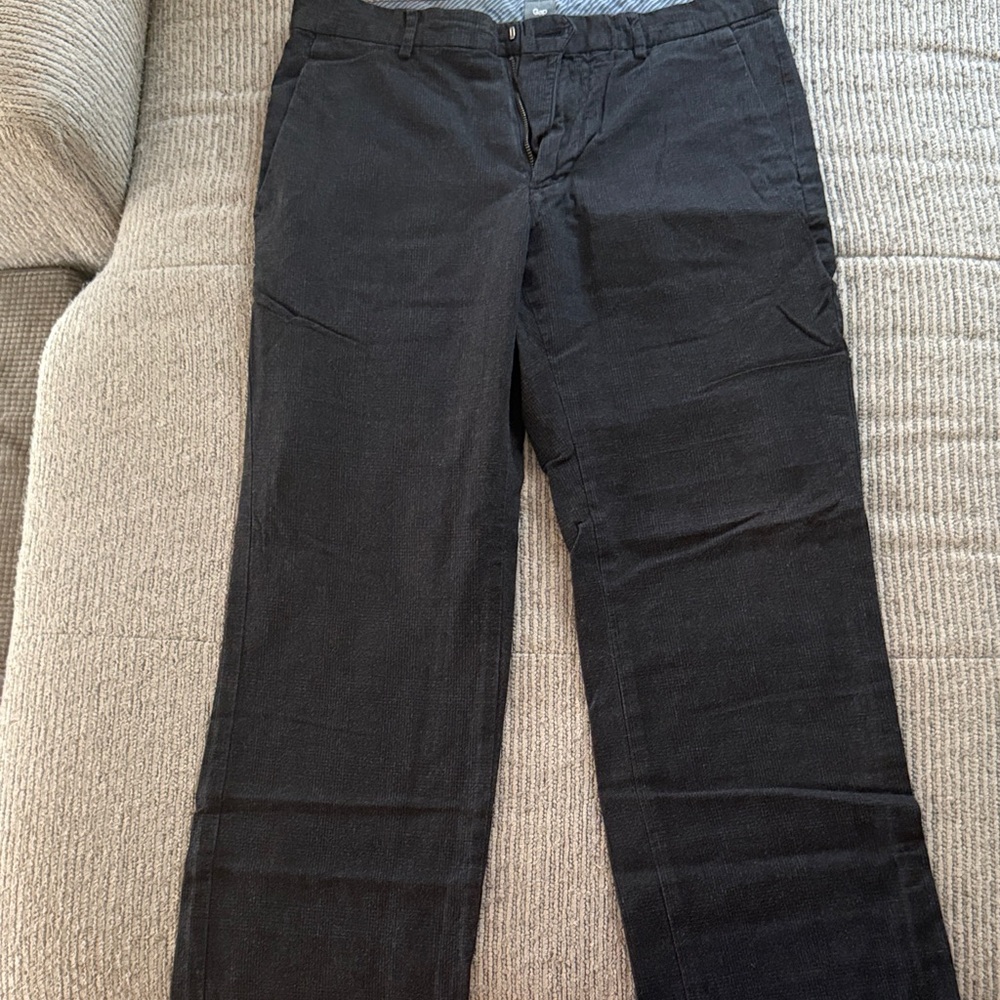 GAP Striped Blue and White Pants